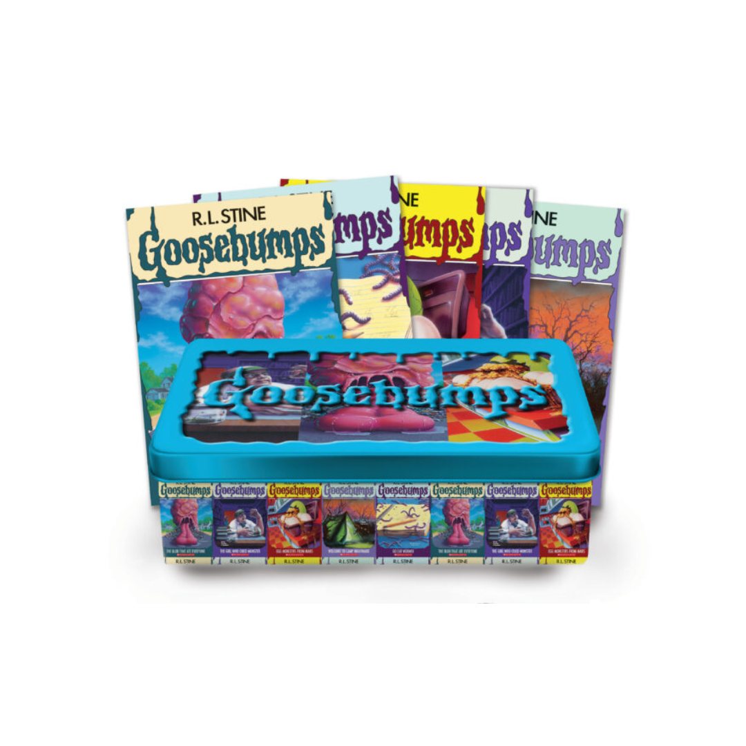 Goosebumps Retro Terror Set: Limited Edition Tin